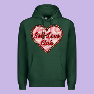 Self Love Club Valentine's Day Premium Hoodie Designed By Ranaportraitstore