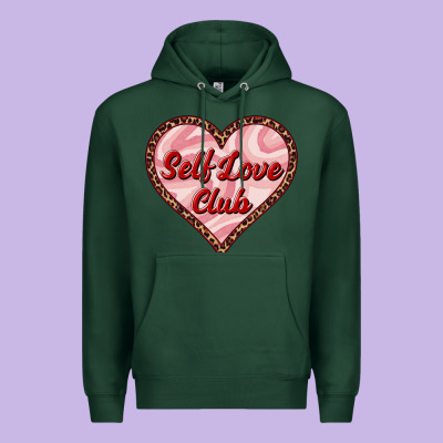 Self Love Club Valentine's Day Premium Hoodie Designed By Ranaportraitstore