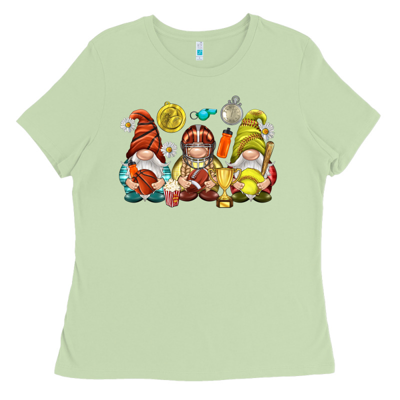 Sports Gnomies Ladies Tee by NancyCooperArtShop | Teevron