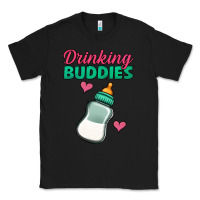 Black drinking buddies baby bottle Classic Tee - Jasminsmagicworld