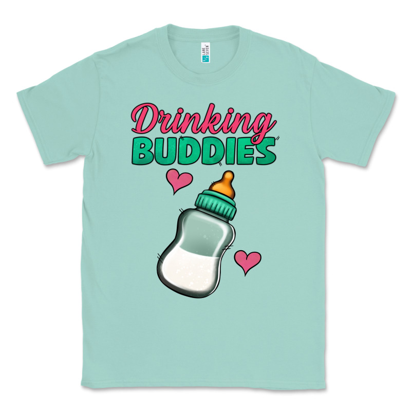 Drinking Buddies Baby Bottle Classic Tee by Jasminsmagicworld | Teevron