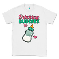 White drinking buddies baby bottle Classic Tee - Jasminsmagicworld
