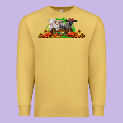 Halloween Baby Sheeps Premium Sweatshirt Designed By Lillyallendesigns