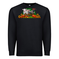 Black halloween baby sheeps Premium Sweatshirt - LillyAllenDesigns
