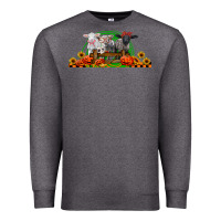 Charcoal Heather halloween baby sheeps Premium Sweatshirt - LillyAllenDesigns