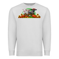 Dove Grey halloween baby sheeps Premium Sweatshirt - LillyAllenDesigns