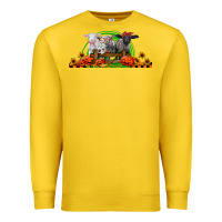 Lemon halloween baby sheeps Premium Sweatshirt - LillyAllenDesigns