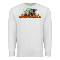 Oatmeal Heather halloween baby sheeps Premium Sweatshirt - LillyAllenDesigns