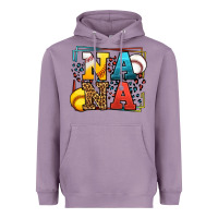 Lavender Baseball and Softball nana Heavyweight Hoodie - LillyAllenDesigns