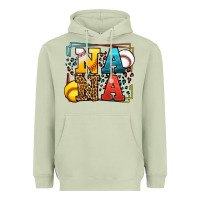 Matcha Baseball and Softball nana Heavyweight Hoodie - LillyAllenDesigns