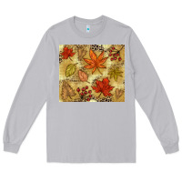 Moon Dust Fall leaves Long Sleeve Tee - NancyCooperArtShop