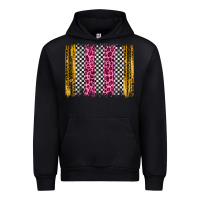 Black race leopard brush stroke Urban Hoodie - Artiststas
