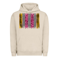 Pigment French Oak race leopard brush stroke Urban Hoodie - Artiststas