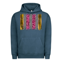 Pigment Midnight Navy race leopard brush stroke Urban Hoodie - Artiststas
