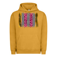 Pigment Peanut Butter race leopard brush stroke Urban Hoodie - Artiststas