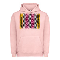 Pigment Salmon race leopard brush stroke Urban Hoodie - Artiststas