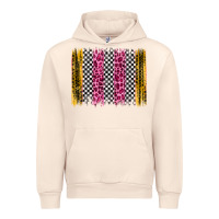 Sandshell race leopard brush stroke Urban Hoodie - Artiststas