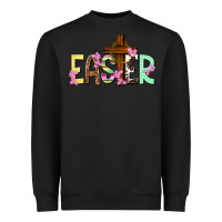 Black Easter crown of thorns Easter Day Heavyweight Sweatshirt - HowdyJamesFarm