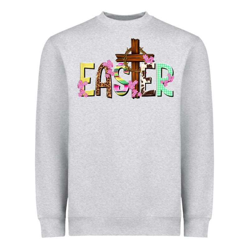 Easter Crown Of Thorns Easter Day Heavyweight Sweatshirt by HowdyJamesFarm | Teevron