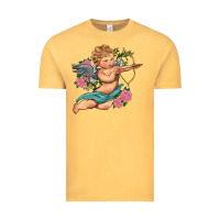 Vintage Mustard cupid valentine's day Vintage Tee - RanaPortraitStore