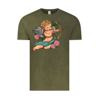 Vintage Olive cupid valentine's day Vintage Tee - RanaPortraitStore