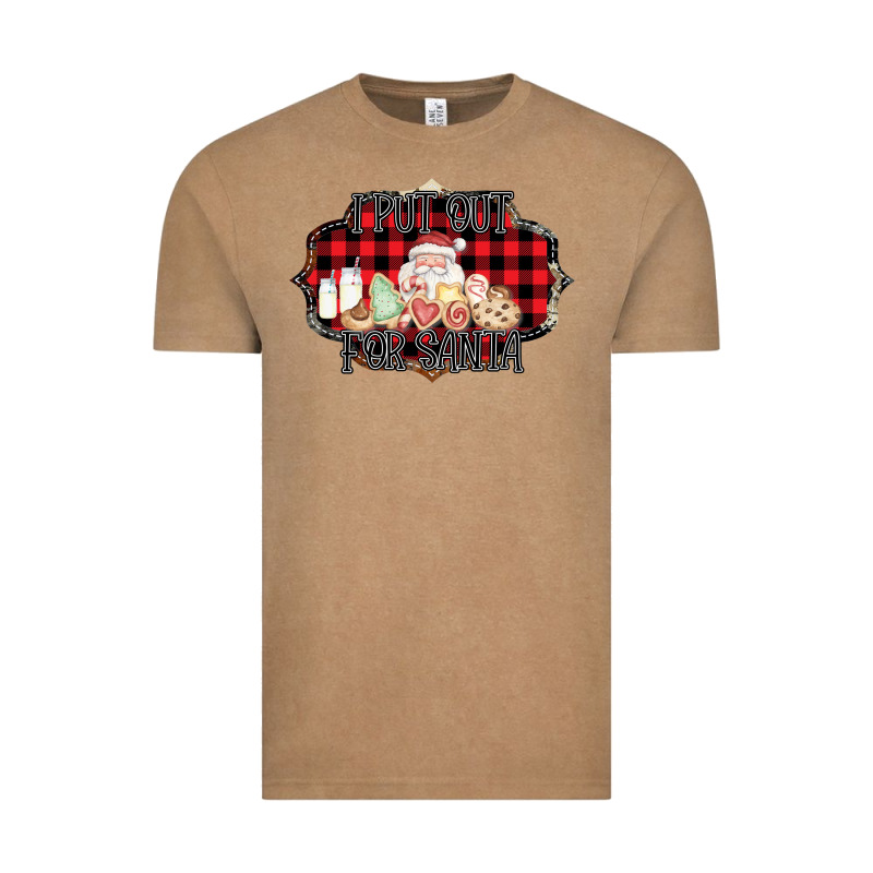 I Put Out For Santa Vintage Tee by Bettercallsaul | Teevron