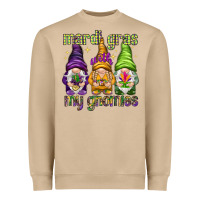 Mushroom Mardi Gras with my gnomies Heavyweight Sweatshirt - HowdyJamesFarm
