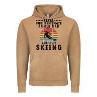 Vintage Camel Never Underestimate An Old Man Who Loves Skiing Vintage Hoodie - Bettercallsaul