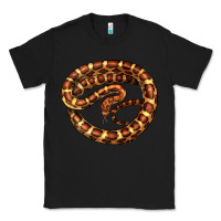 Black Corn Snake Illustrations Classic Tee - LillyAllenDesigns