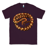 Plum Corn Snake Illustrations Classic Tee - LillyAllenDesigns