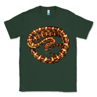 Sports Green Corn Snake Illustrations Classic Tee - LillyAllenDesigns