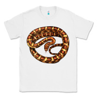 White Corn Snake Illustrations Classic Tee - LillyAllenDesigns