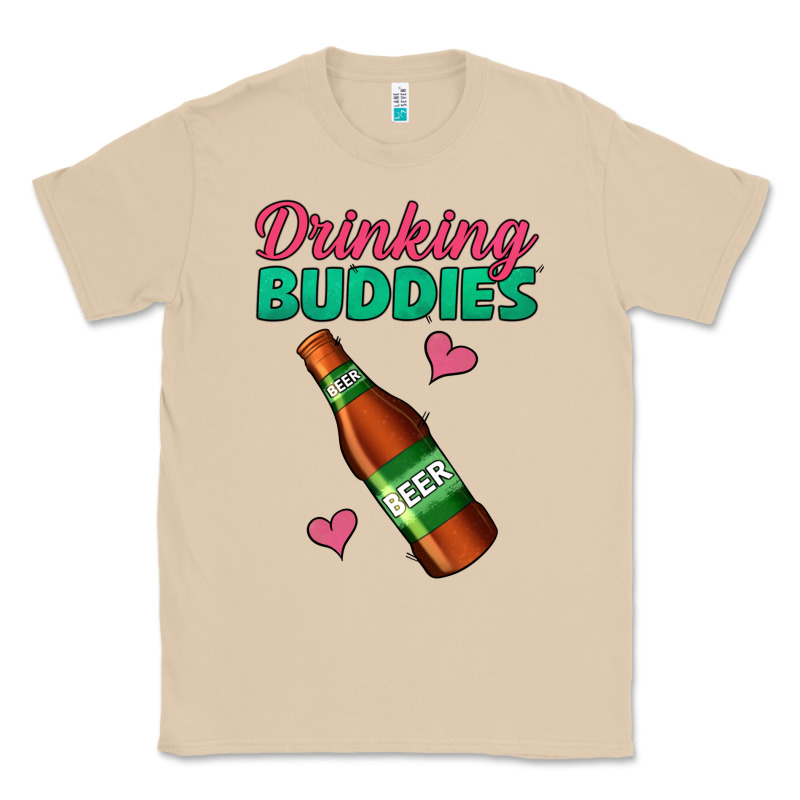 Drinking Buddies Beer Bottle Classic Tee by Jasminsmagicworld | Teevron