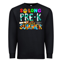Black So Long Pre K Hello Summer Premium Sweatshirt - CowhideDigitalArt
