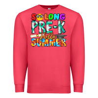 Cardinal So Long Pre K Hello Summer Premium Sweatshirt - CowhideDigitalArt