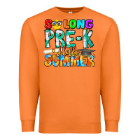 Carrot So Long Pre K Hello Summer Premium Sweatshirt - CowhideDigitalArt