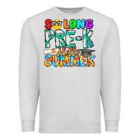 Dove Grey So Long Pre K Hello Summer Premium Sweatshirt - CowhideDigitalArt