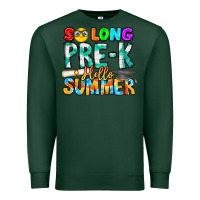 Sports Green So Long Pre K Hello Summer Premium Sweatshirt - CowhideDigitalArt