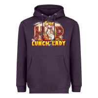 Plum One hip lunch lady Easter Day Heavyweight Hoodie - LillyAllenDesigns
