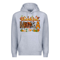 Heather Grey thankful mama and turkey bbs Premium Hoodie - BundleAndBundleShop