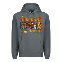 Rock thankful mama and turkey bbs Premium Hoodie - BundleAndBundleShop