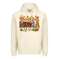 Thankful Mama And Turkey Bbs Premium Hoodie | Teevron