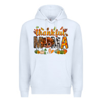 White thankful mama and turkey bbs Premium Hoodie - BundleAndBundleShop