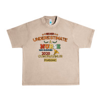 French Oak Never Underestimate A Nurse Urban Heavy Tee - Bettercallsaul