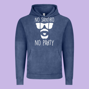 No Sandro No Party Vintage Hoodie Designed By Bettercallsaul
