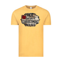 Vintage Mustard hot cocoa and christmas movies Vintage Tee - Bettercallsaul