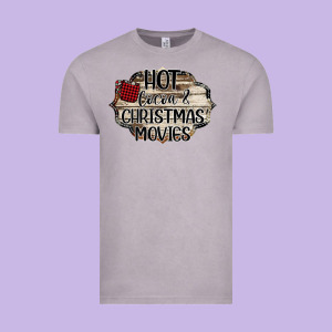 Hot Cocoa And Christmas Movies Vintage Tee Designed By Bettercallsaul