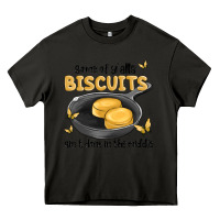 Asphalt some of yalls biscuits aint done in the middle Heavy Core Tee - MaliasSmallBusiness