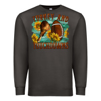 Smoke Turkey And Touchdowns Premium Sweatshirt - LillyAllenDesigns