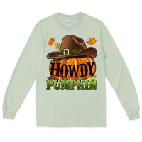 Matcha Howdy pumpkin Long Sleeve Tee - NancyCooperArtShop